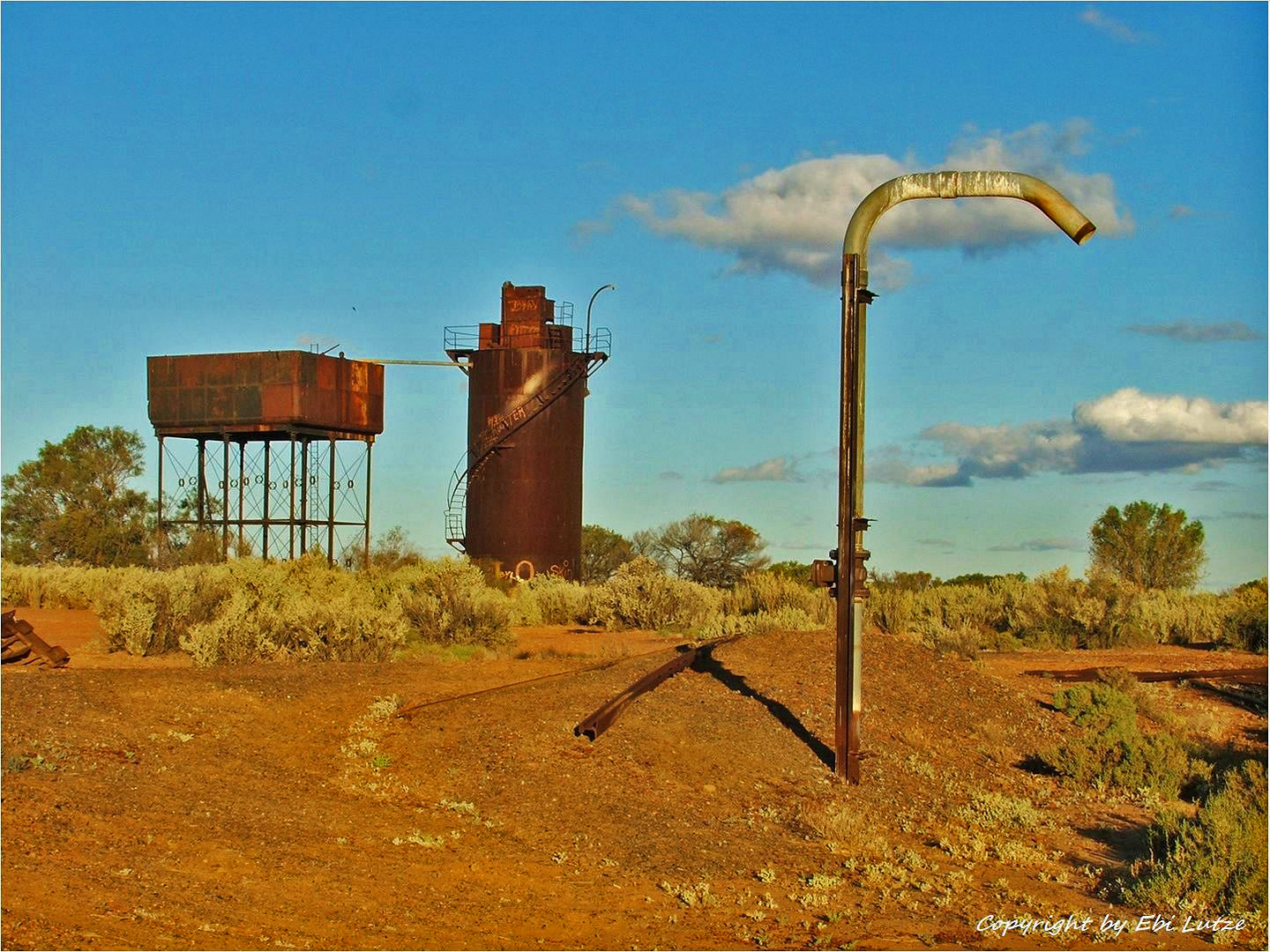 * Beresford Rail Station / the old Ghan line *