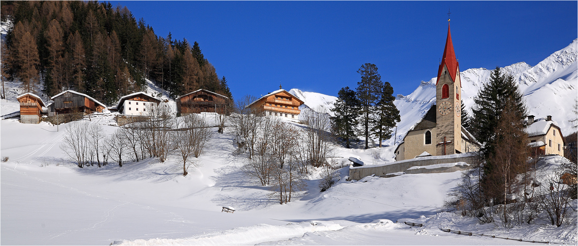 Berg-Bauern-Dorf