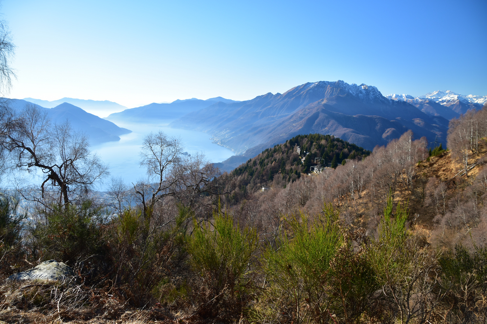 Berg Cardada, 1340 m.ü. M 