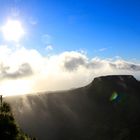 Berg, Himmel und einen Hauch von Nebel und Freiheit