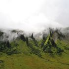 Berg im Nebel