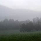 Berg im Nebel