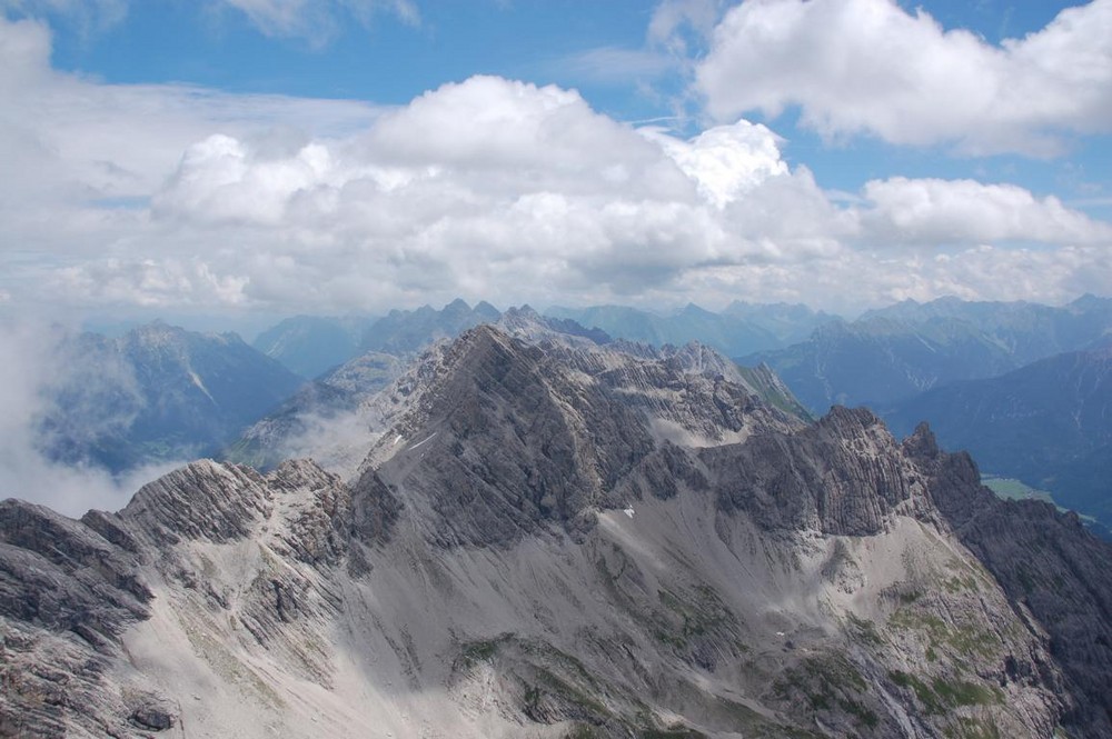 Berg in den Alpen