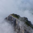 Berg in den Wolken 