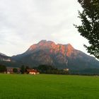 Berg in der Abendsonne