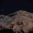 Berg in der Nacht