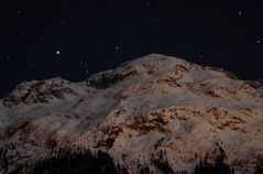 Berg in der Nacht