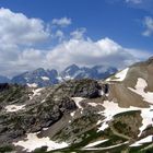 berg mit schnee