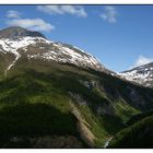 Berg mit Schnee