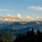 Berg Panorama vom Brauneck / Isarwinkel