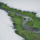 Berg Quellwasser * Winter Energie pur