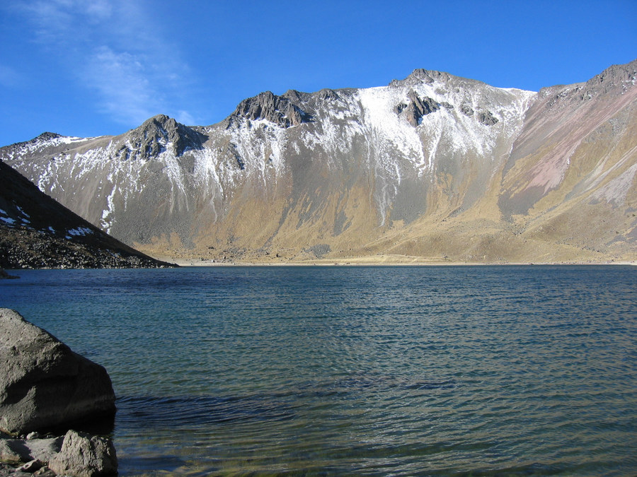 Berg und Lagune