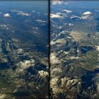 Berg und Wolken über den Pyrenäen 2006 (3D-x-View)