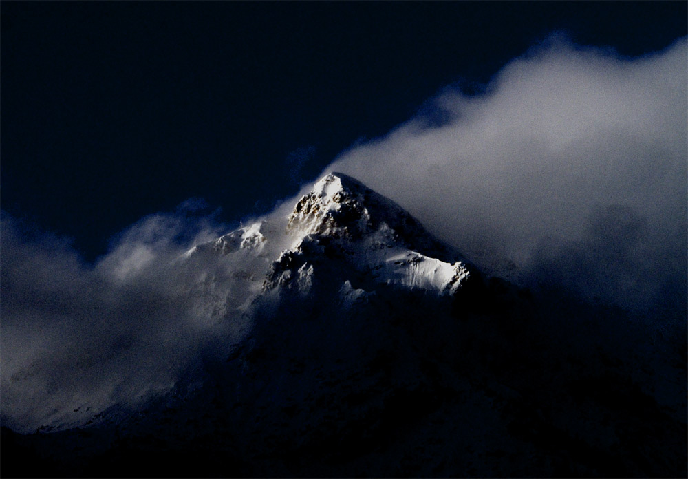 Berg - Wolken