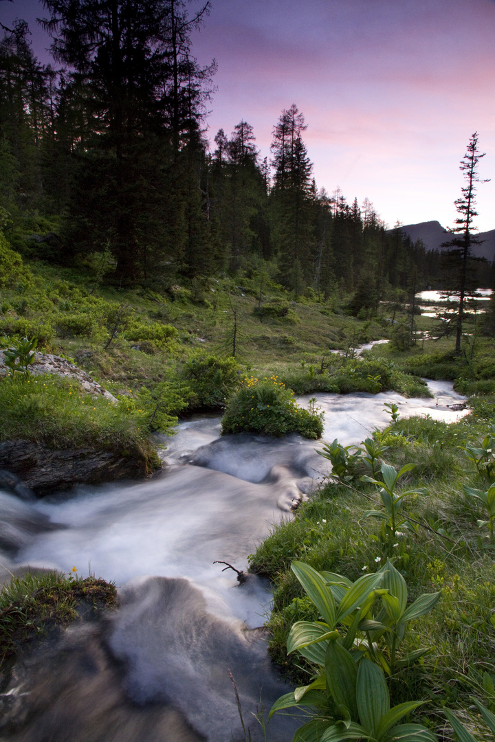 Bergabend am Tauernkarsee