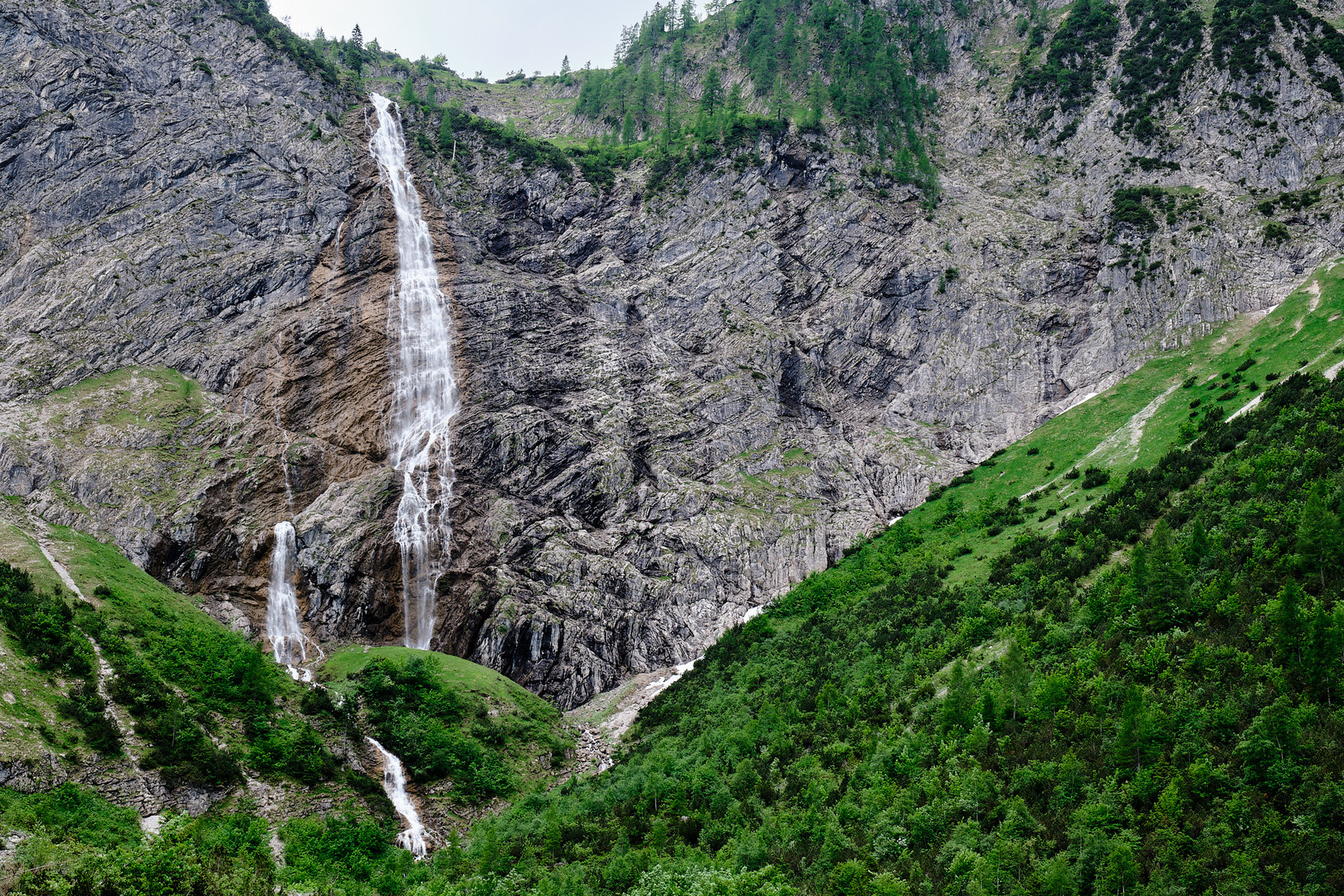 Bergacht Wasserfall