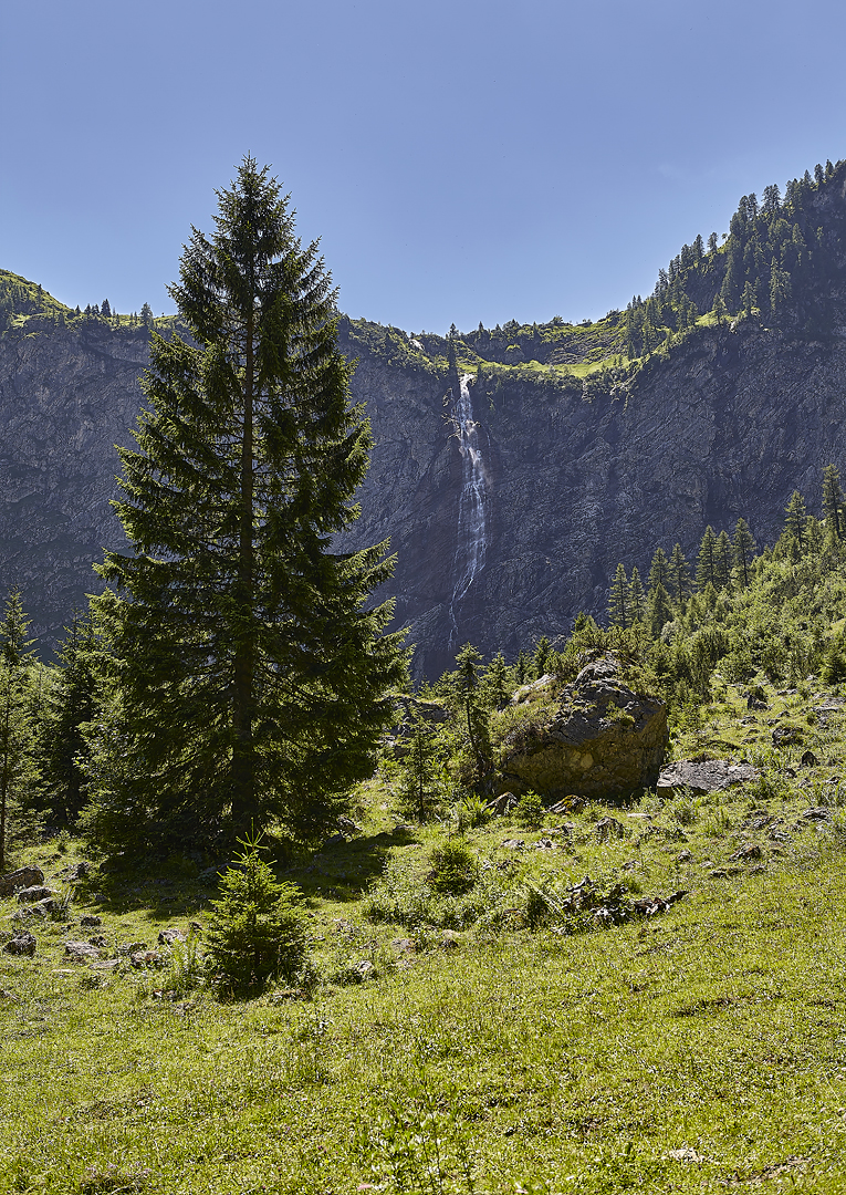 Bergaicht-Wasserfall