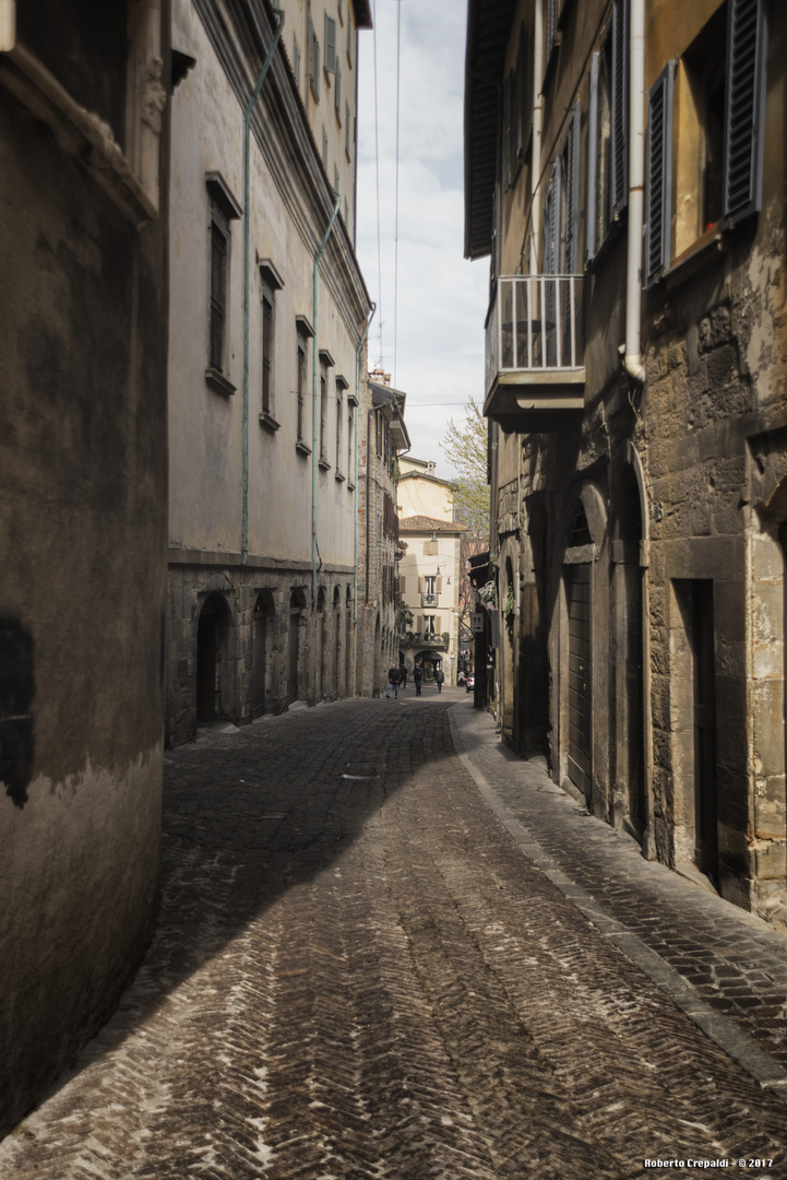 Bergamo, città alta, centro storico