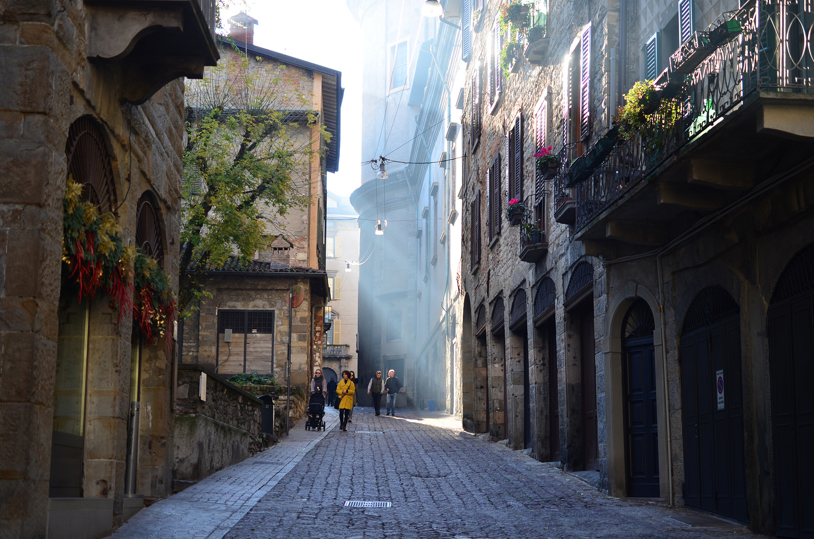 Bergamo im Winter