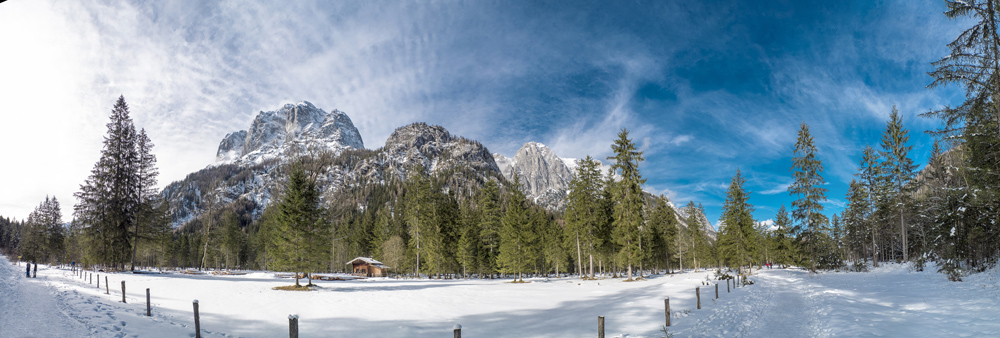 Bergansicht bei Ramsau