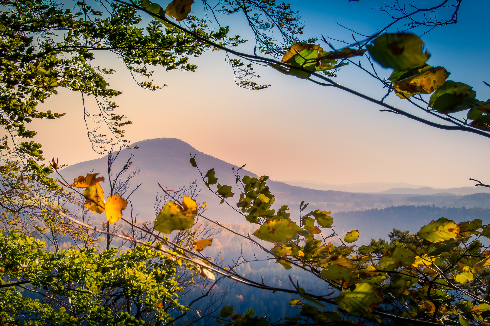 Bergausblick