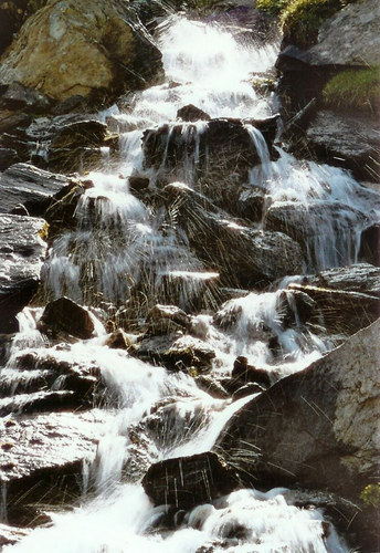 Bergbach im Flüelatal