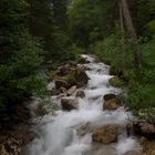 bergbach, wie der regen von oben