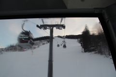 Bergbahn am großen Aber