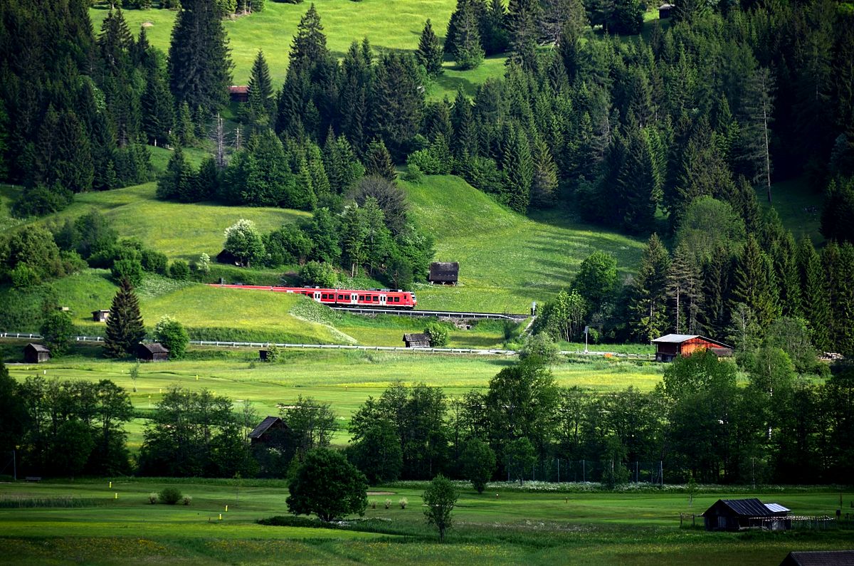 Bergbahn bei Lehrmoos