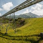 Bergbahn-Brücke