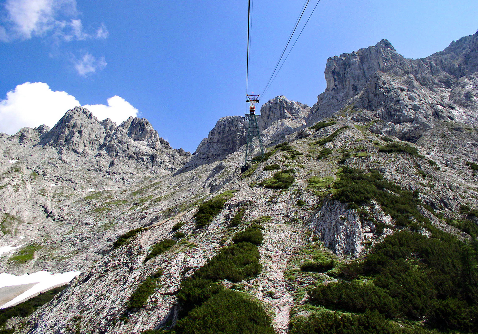 Bergbahn im Karwendel