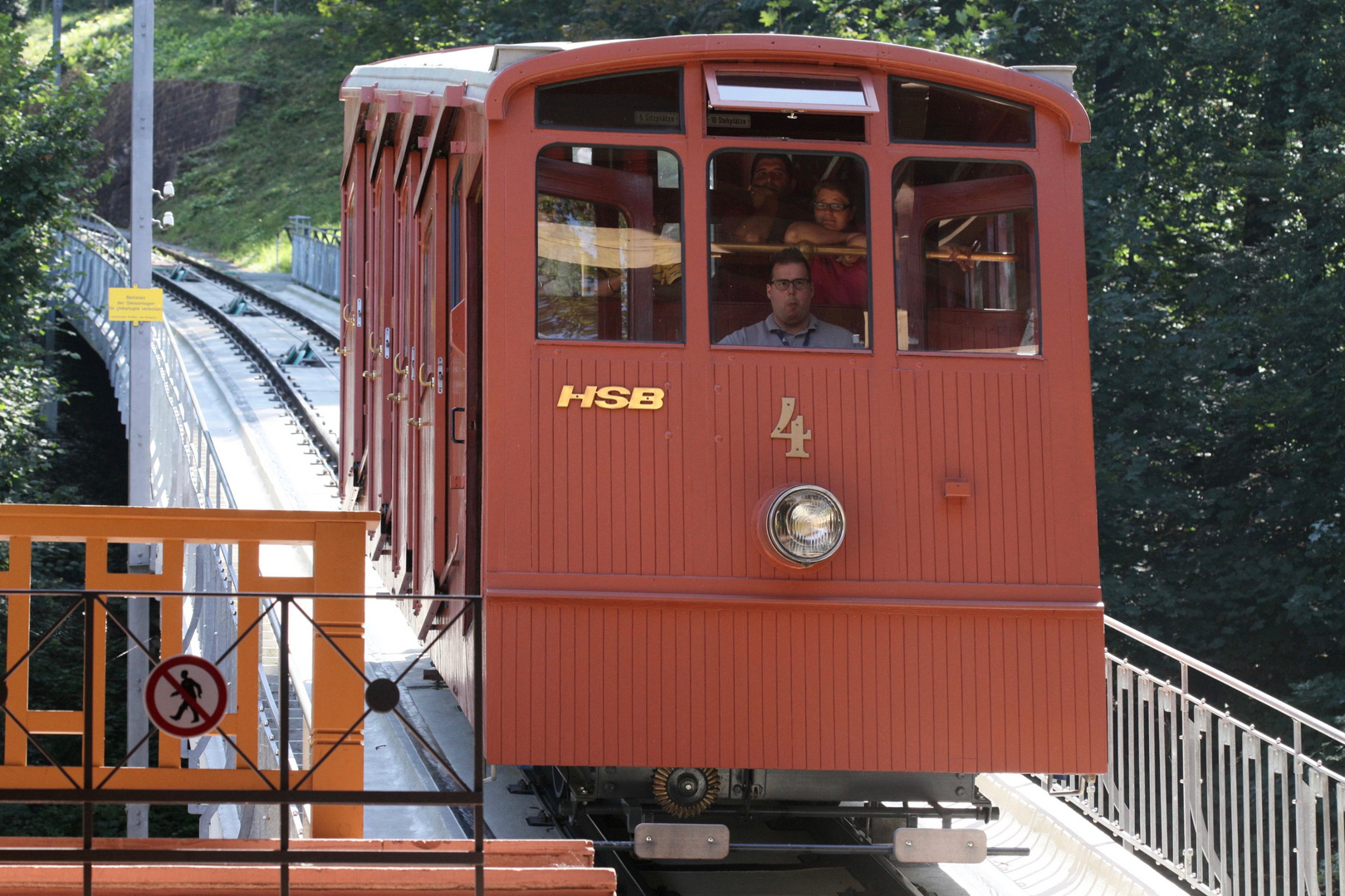 Bergbahn in Heidelberg