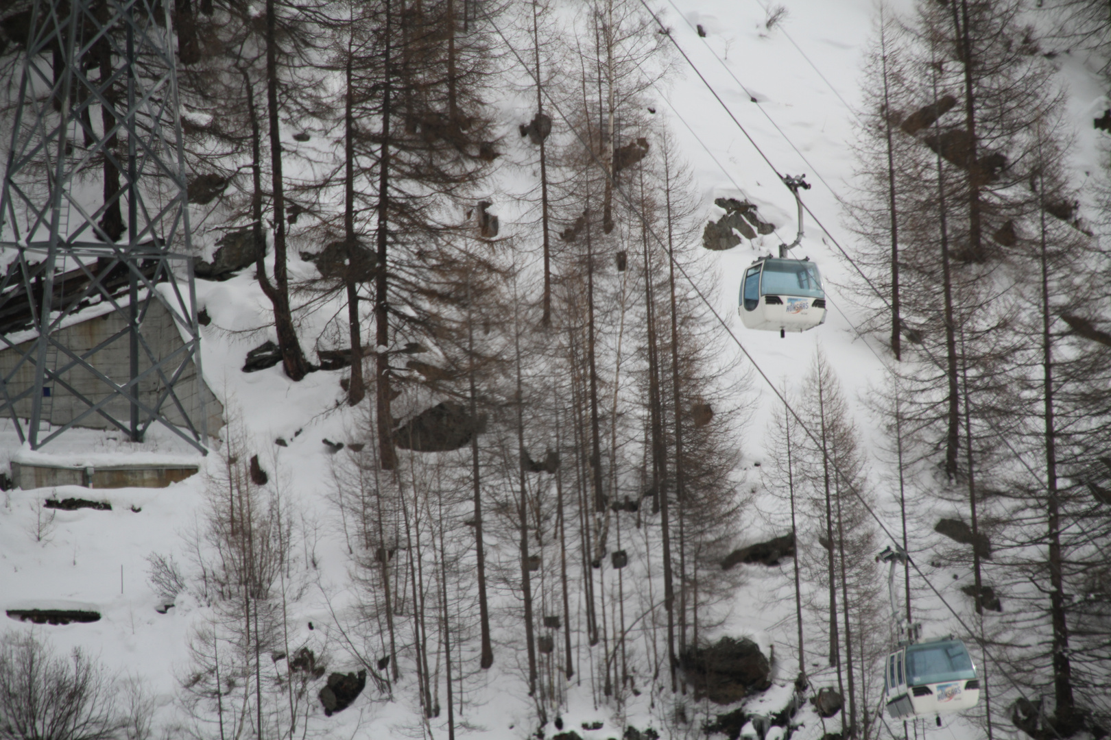 Bergbahn in Saasgrund