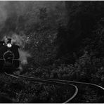 Bergbahn in Wolken II