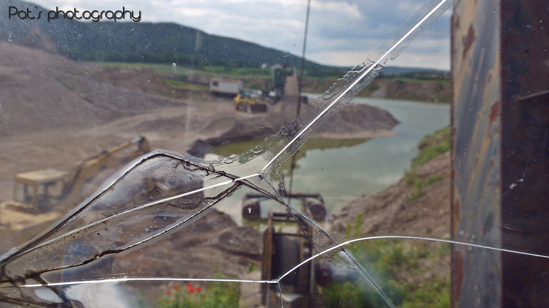 Bergbau bzw. Förderung von Stein im Tagebau Bad Breisig