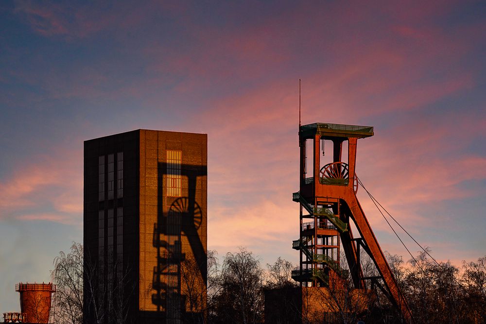 Bergbau mit Schatten