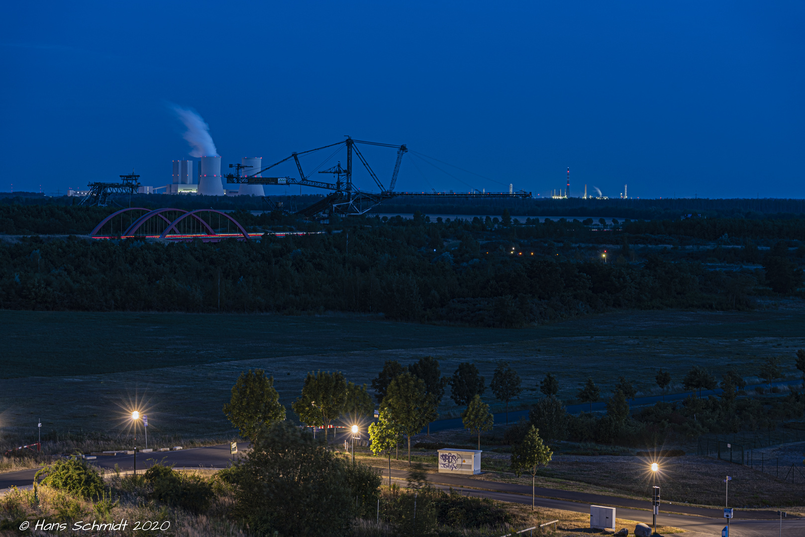 Bergbau-Technikpark und Kraftwerk Lippendorf