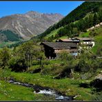 Bergbauernhof im Schnalstal (Südtirol)