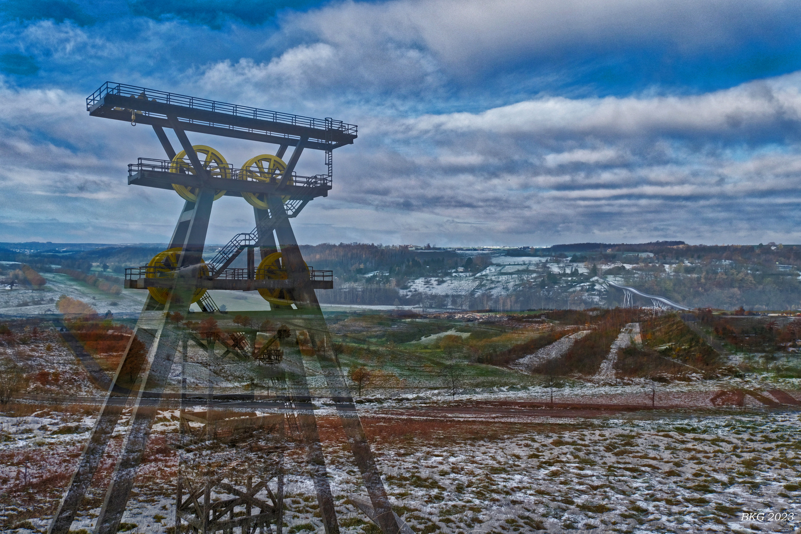 Bergbaulandschaft im Wandel 