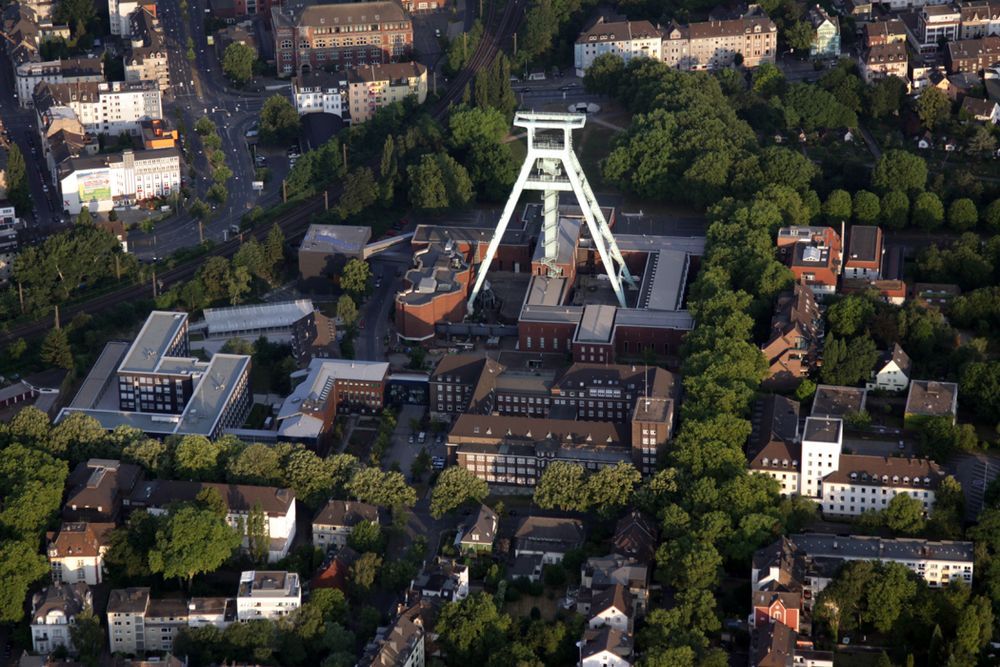 Bergbaumuseeum Bochum im Überflug