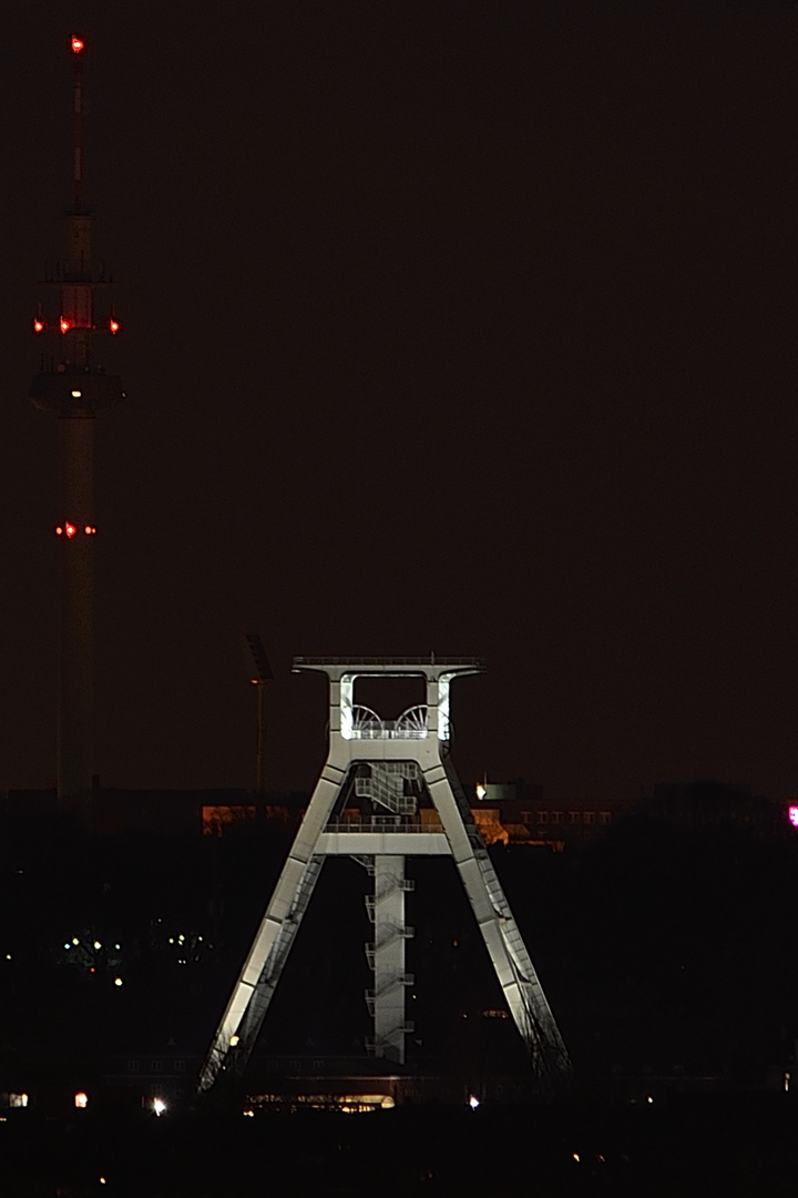 Bergbaumuseum Bochum von der Halde Rheinelbe in Gelsenkirchen