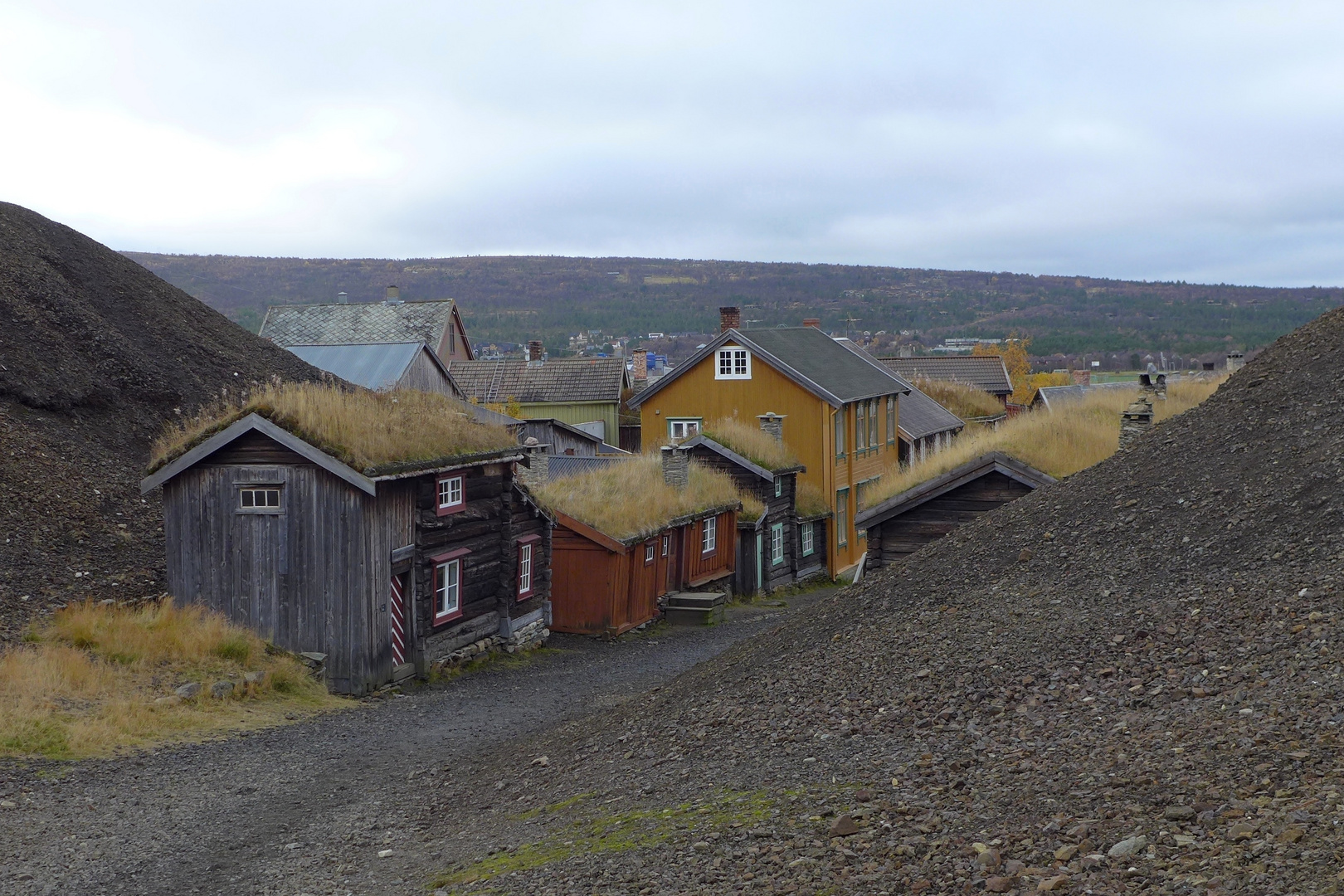 Bergbaustadt Roros - Norwegen.