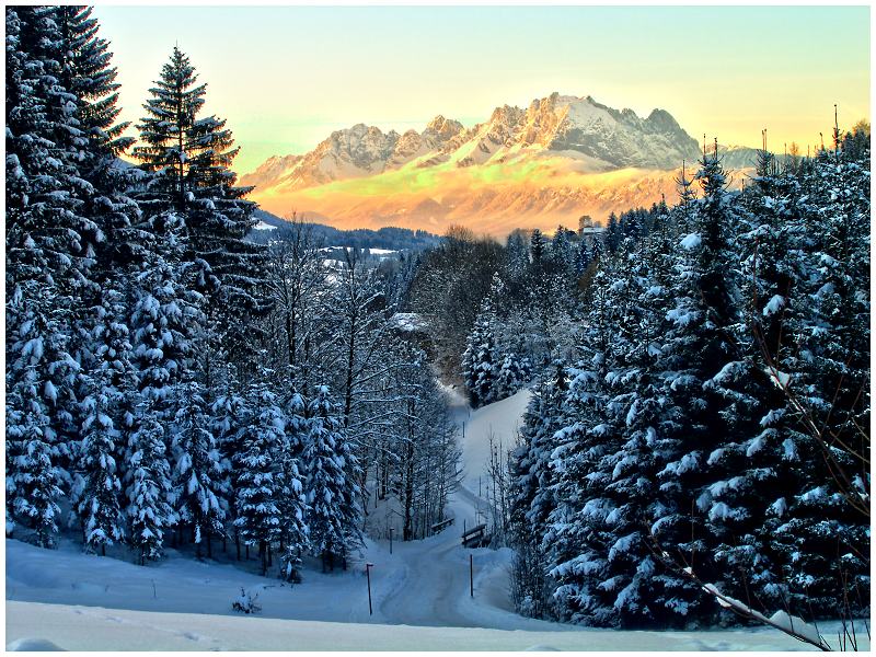 Bergblick von Kilian Boxer