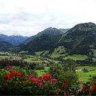 Bergblick am Morgen