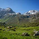 Bergblick an der Silvretta Hochalpenstraße