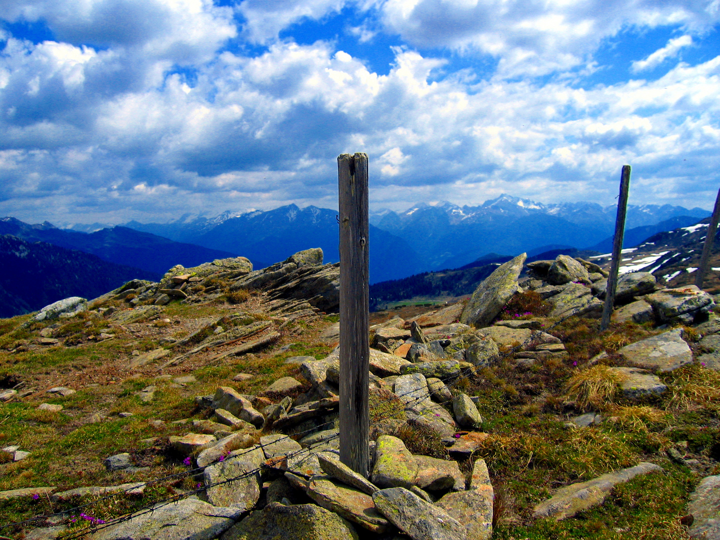 Bergblick im schönen Südtirol