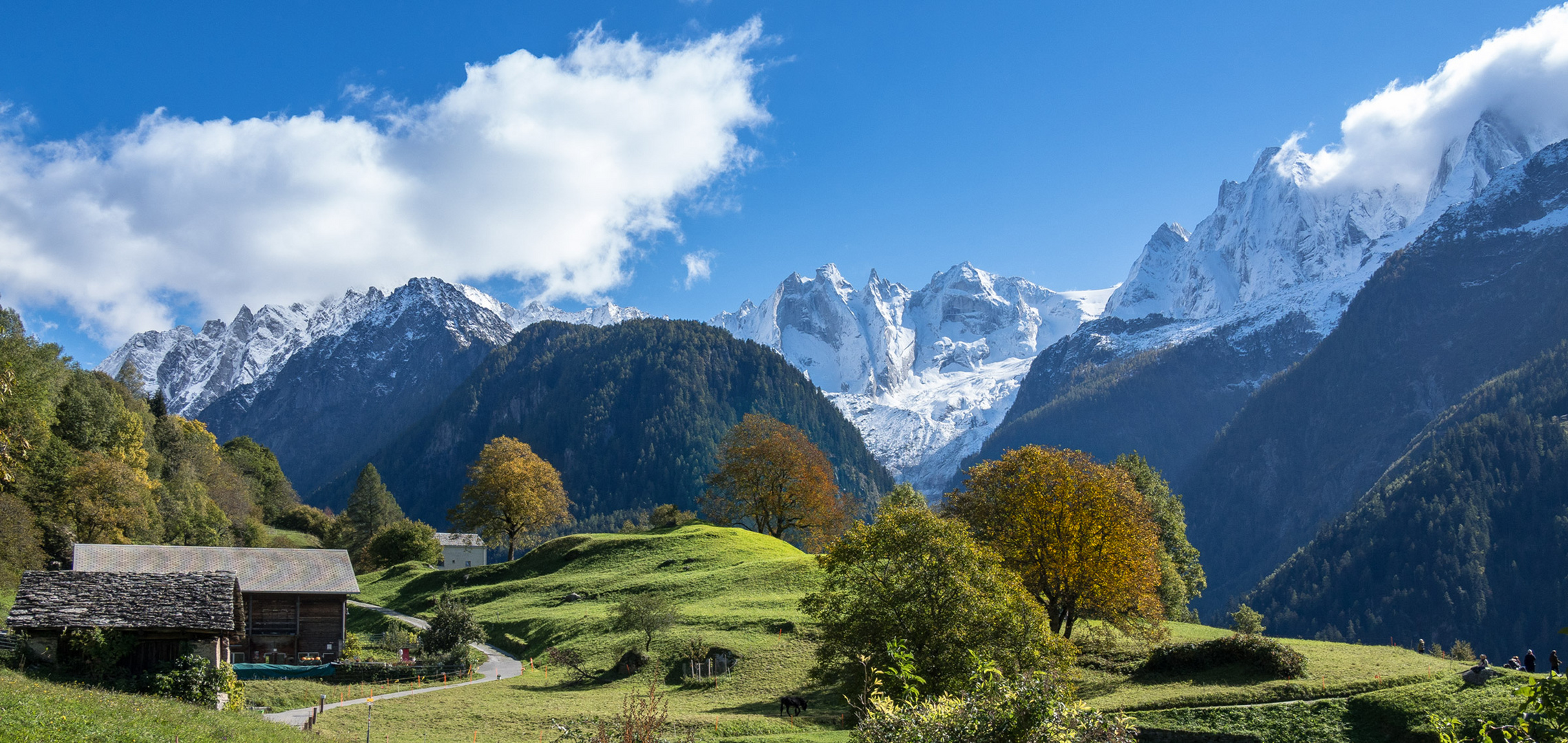 Bergblick in Soglio