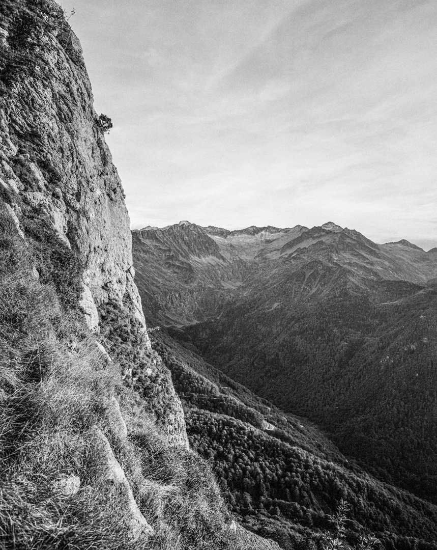 Bergblick Pyrenäen Ariege