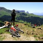 Bergblick zur Seiser Alm