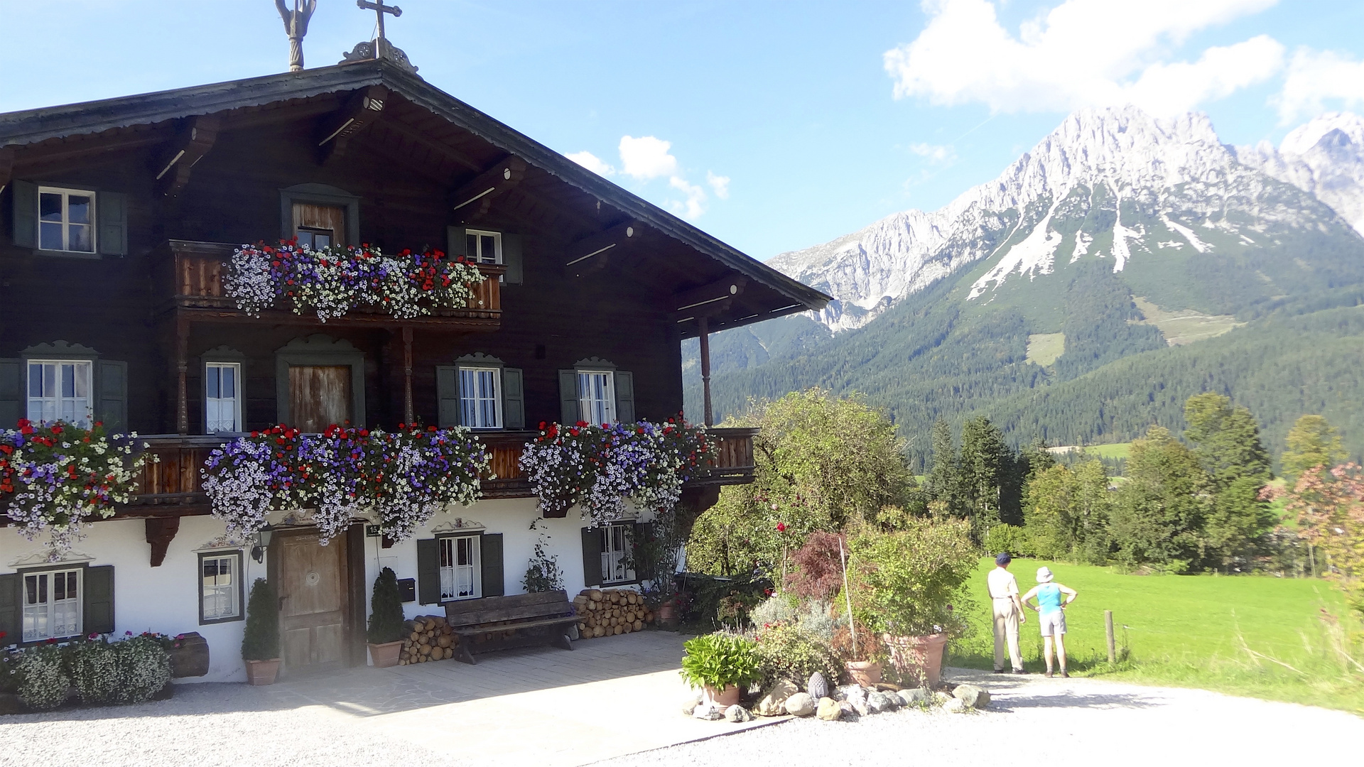 Bergdoktor Praxis in Ellmau.Wilder Kaiser.